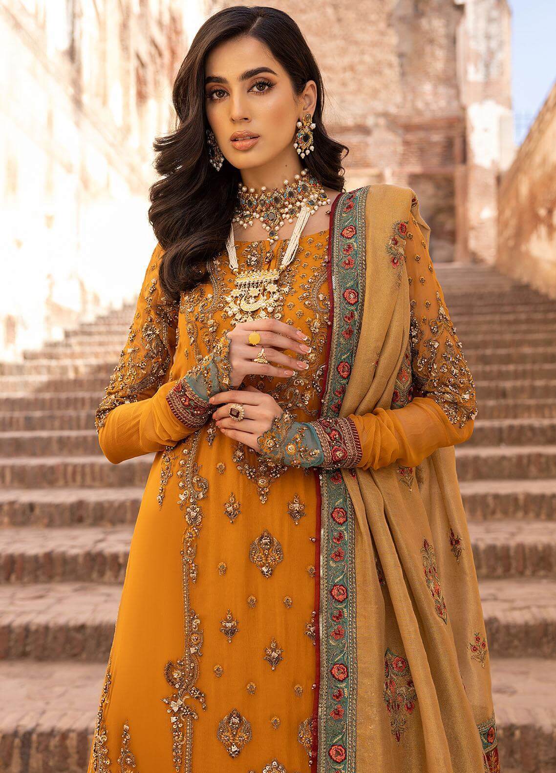 Charizma | Dastan e Jashan 23 | DJW-06 - Pakistani Designer Dress - by Charizma | Type: Formal - 100% Original at Saira Sultan