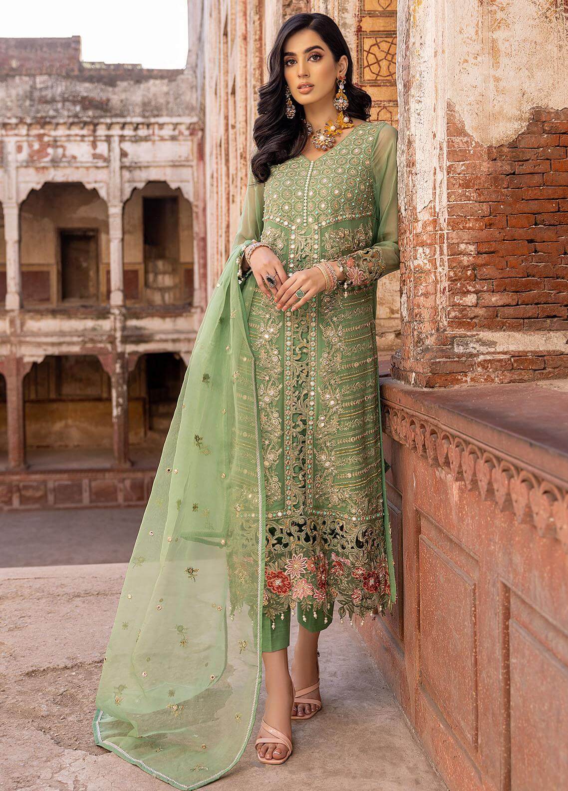 Charizma | Dastan e Jashan 23 | DJW-07 - Pakistani Designer Dress - by Charizma | Type: Formal - 100% Original at Saira Sultan