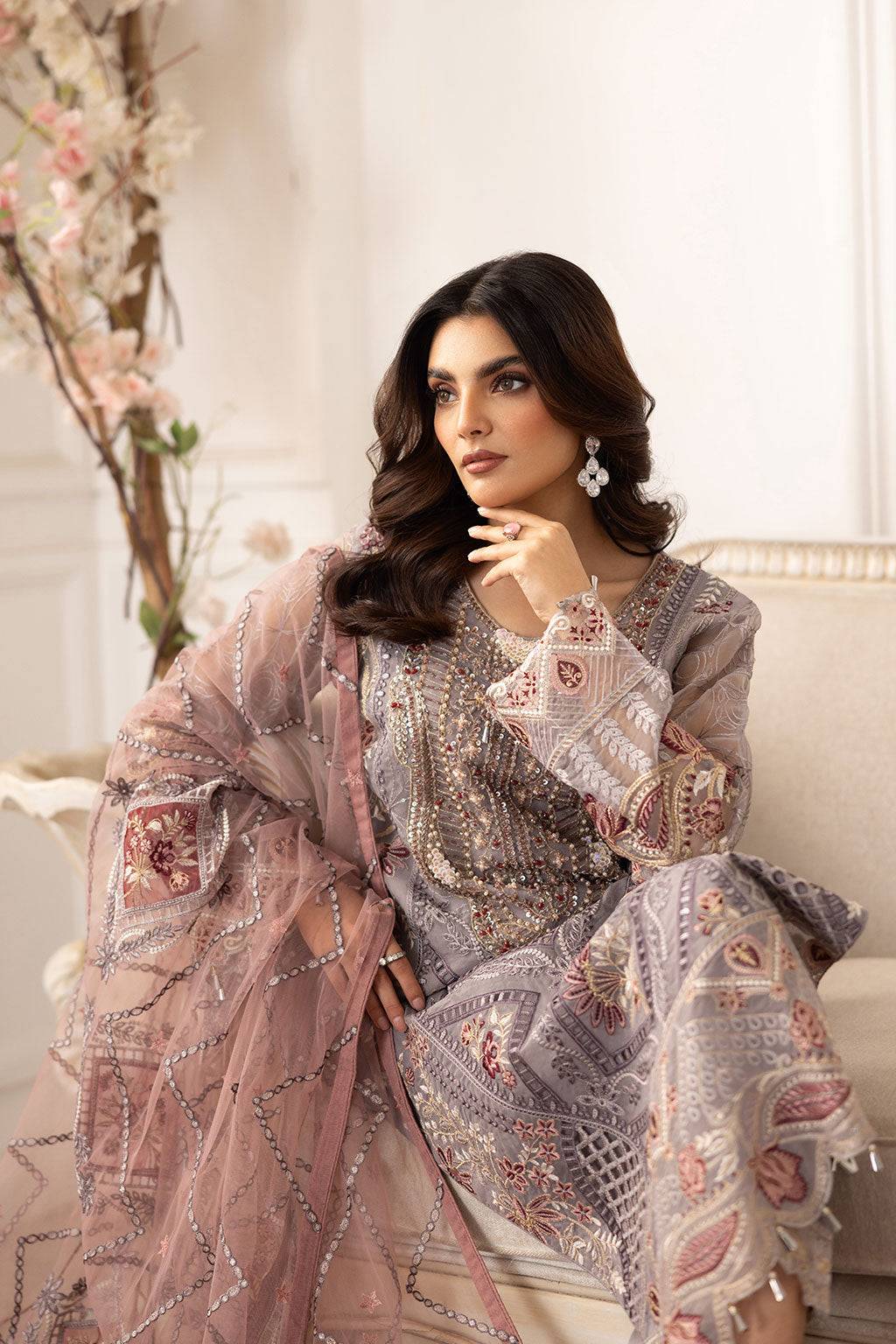 Ramsha | Dastoor Collection | P-205 - Pakistani Designer Dress - by Ramsha | Type: Ladies Clothes - 100% Original at Saira Sultan