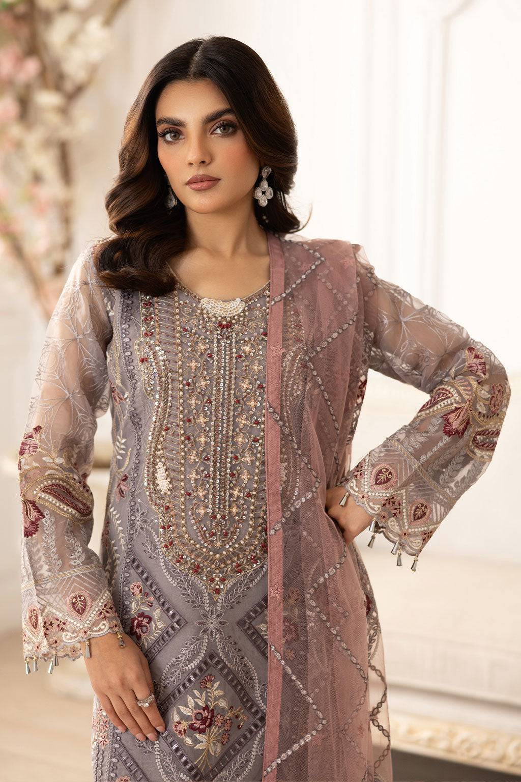 Ramsha | Dastoor Collection | P-205 - Pakistani Designer Dress - by Ramsha | Type: Ladies Clothes - 100% Original at Saira Sultan