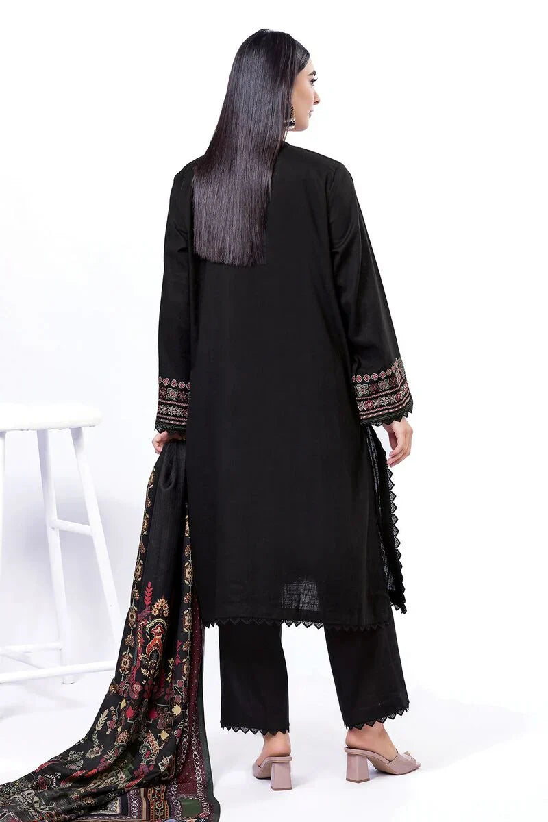 Khaadi | My Winter Mood | DCH01 S Black Cross Stitch