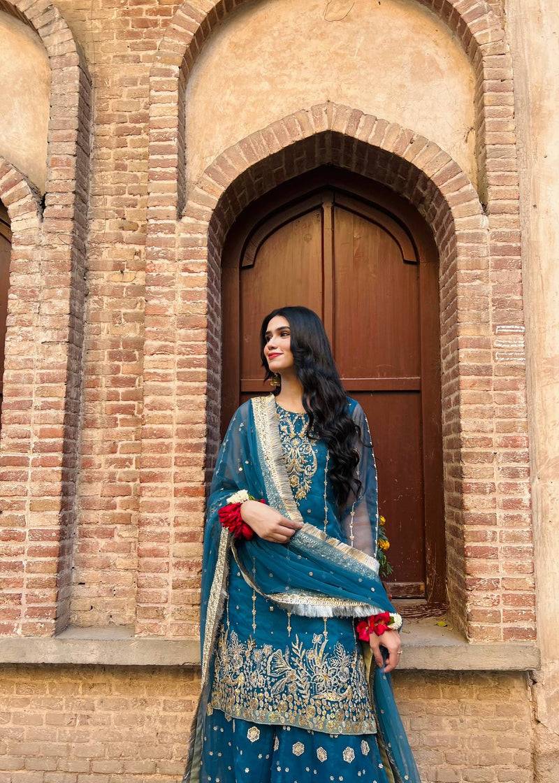 Daud Abbas | Formals Collection | Imroz - Pakistani Designer Dress - by Daud Abbas | Type: Formal - 100% Original at Saira Sultan