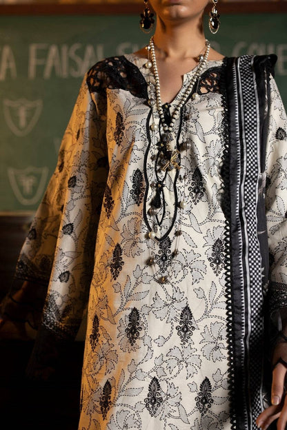 Ittehad | Embroidered Lawn | I-13 - Pakistani Designer Dress - by Ittehad | Type: Luxury - 100% Original at Saira Sultan
