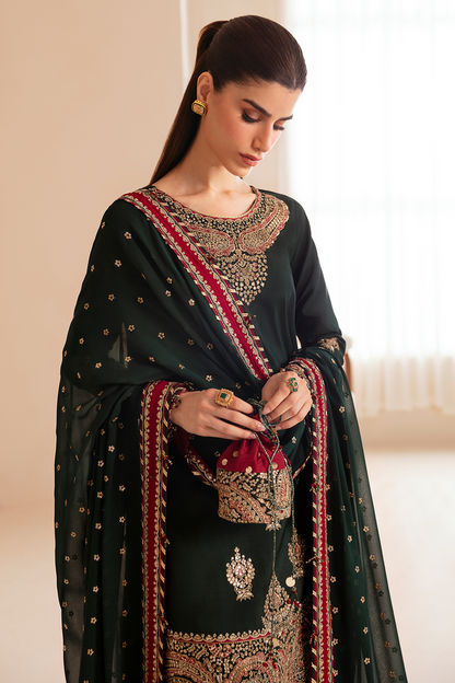 Jazmin | Formals Collection | Raw Silk UR-7036 - Pakistani Designer Dress - by Jazmin | Type: Formal - 100% Original at Saira Sultan