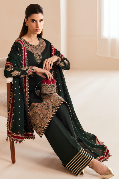 Jazmin | Formals Collection | Raw Silk UR-7036 - Pakistani Designer Dress - by Jazmin | Type: Formal - 100% Original at Saira Sultan
