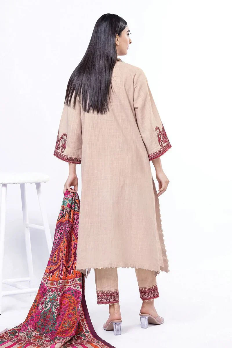 Khaadi | My Winter Mood | DK16V S Light Skin Khaddar