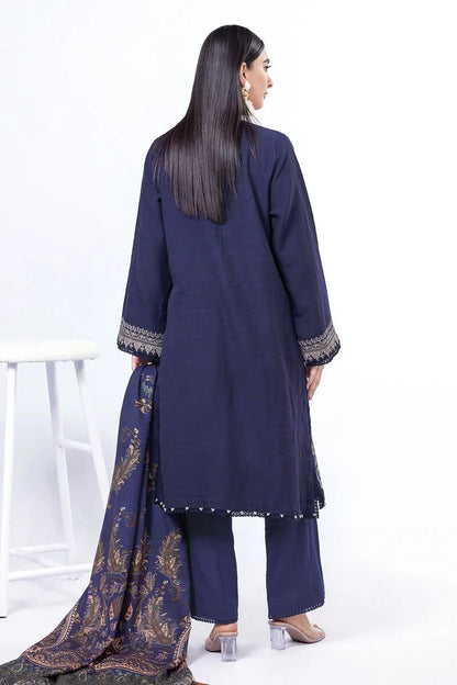 Khaadi | My Winter Mood | DK18Z S Dark Lavender Khaddar