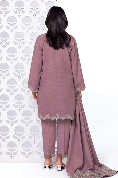 Khaadi | My Winter Mood | DKN07 S Dusty Pink Khaddar