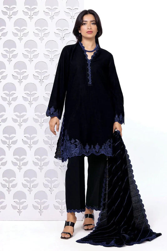 Khaadi | My Winter Mood | DKN151 XS Black Khaddar