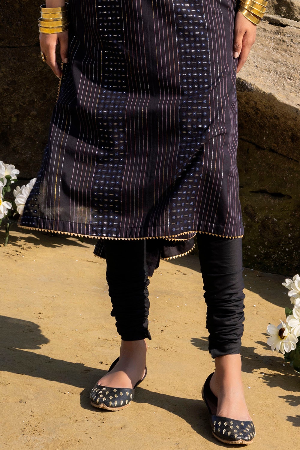 Gul Ahmed | Taara 25 | MJ-42037 XL Black Jacquard