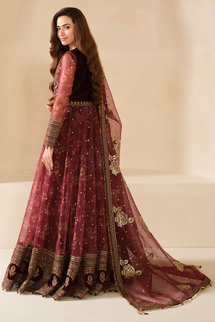 Jazmin | Velvet Edit 24 | VF-2033 S Maroon Velvet