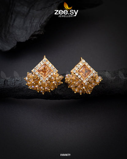 Earrings-0343 Champagne