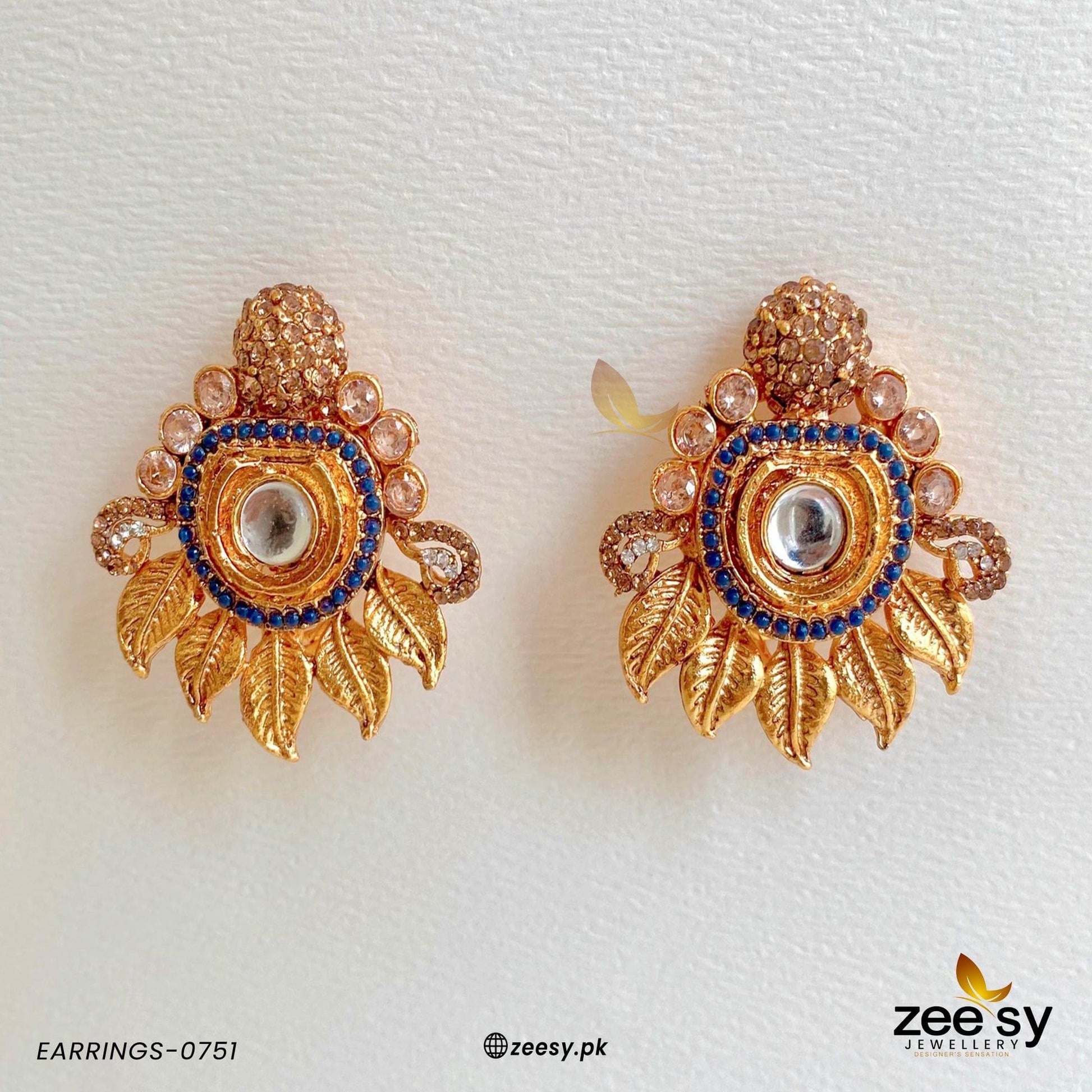 Earrings-0751 Blue