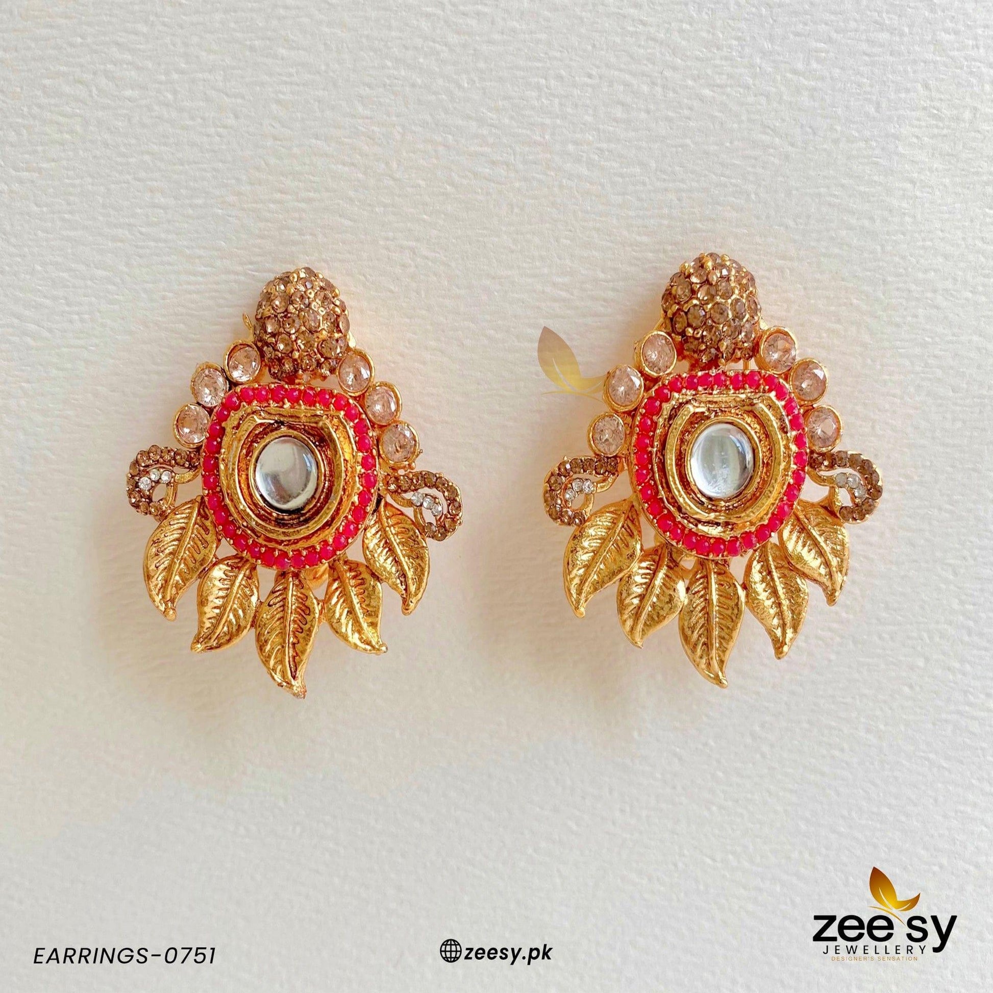 Earrings-0751 Red