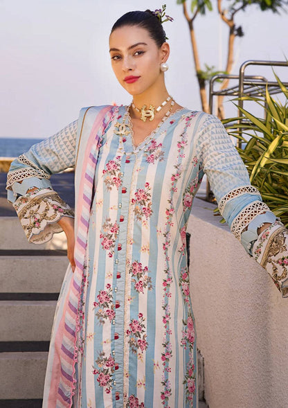 Elaf Premium | Prints Collection 2024 | EOP-04B MARLENE - Pakistani Designer Dress - by Elaf Premium | Type: Formal - 100% Original at Saira Sultan