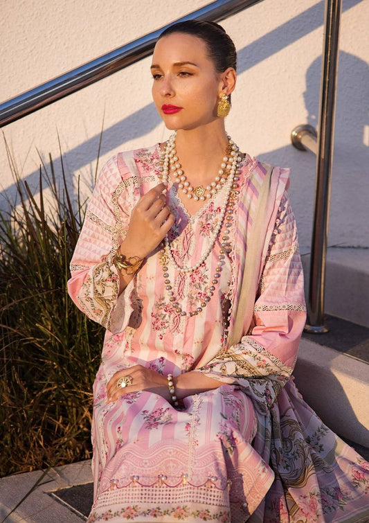 Elaf Premium | Prints Collection 2024 | EOP-04A THAI BLOOM - Pakistani Designer Dress - by Elaf Premium | Type: Formal - 100% Original at Saira Sultan