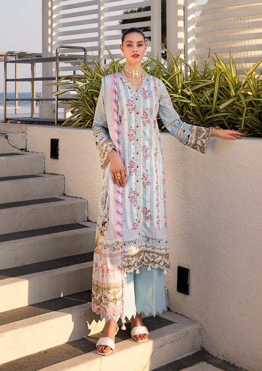 Elaf Premium | Prints Collection 2024 | EOP-04B MARLENE - Pakistani Designer Dress - by Elaf Premium | Type: Formal - 100% Original at Saira Sultan