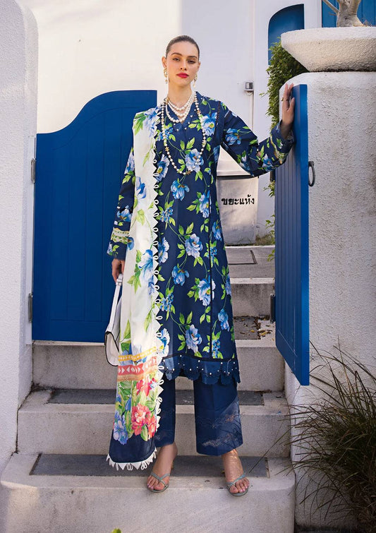Elaf Premium | Prints Collection 2024 | EOP-05B RUNE MAVIS - Pakistani Designer Dress - by Elaf Premium | Type: Formal - 100% Original at Saira Sultan