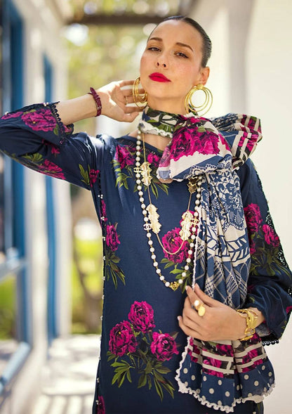 Elaf Premium | Prints Collection 2024 | EOP-03B PATTAYA POISE - Pakistani Designer Dress - by Elaf Premium | Type: Formal - 100% Original at Saira Sultan
