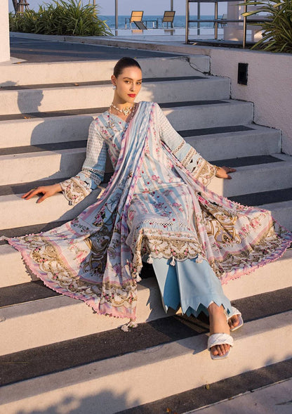 Elaf Premium | Prints Collection 2024 | EOP-04B MARLENE - Pakistani Designer Dress - by Elaf Premium | Type: Formal - 100% Original at Saira Sultan
