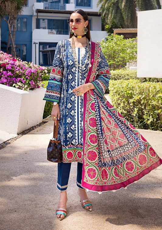 Elaf Premium | Prints Collection 2024 | EOP-07B ELNAZ - Pakistani Designer Dress - by Elaf Premium | Type: Formal - 100% Original at Saira Sultan