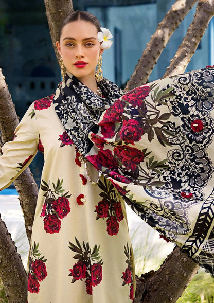 Elaf Premium | Prints Collection 2024 | EOP-03A SWAN - Pakistani Designer Dress - by Elaf Premium | Type: Formal - 100% Original at Saira Sultan