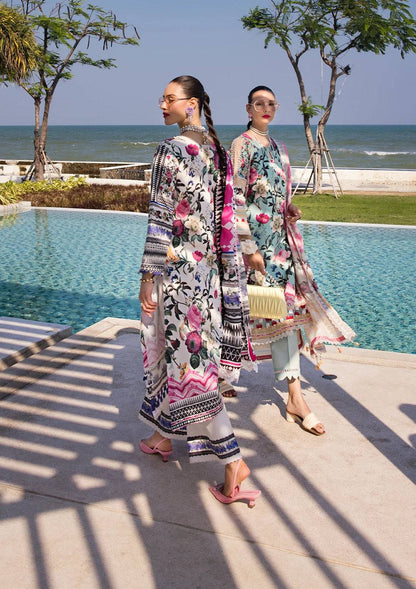 Elaf Premium | Prints Collection 2024 | EOP-06A AMARI MUSE - Pakistani Designer Dress - by Elaf Premium | Type: Formal - 100% Original at Saira Sultan
