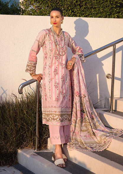 Elaf Premium | Prints Collection 2024 | EOP-04A THAI BLOOM - Pakistani Designer Dress - by Elaf Premium | Type: Formal - 100% Original at Saira Sultan
