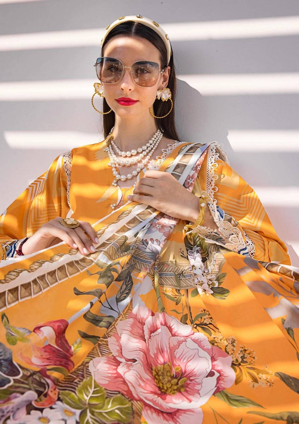 Elaf Premium | Prints Collection 2024 | EOP-01A SEDONA - Pakistani Designer Dress - by Elaf Premium | Type: Formal - 100% Original at Saira Sultan