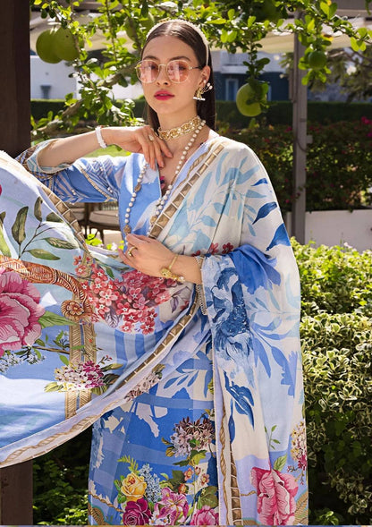 Elaf Premium | Prints Collection 2024 | EOP-01B DARIS - Pakistani Designer Dress - by Elaf Premium | Type: Formal - 100% Original at Saira Sultan