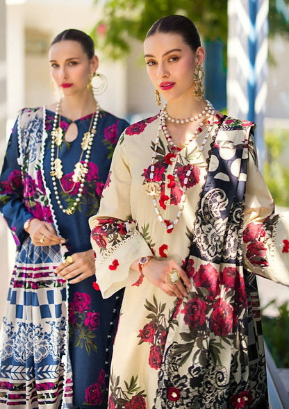 Elaf Premium | Prints Collection 2024 | EOP-03A SWAN - Pakistani Designer Dress - by Elaf Premium | Type: Formal - 100% Original at Saira Sultan