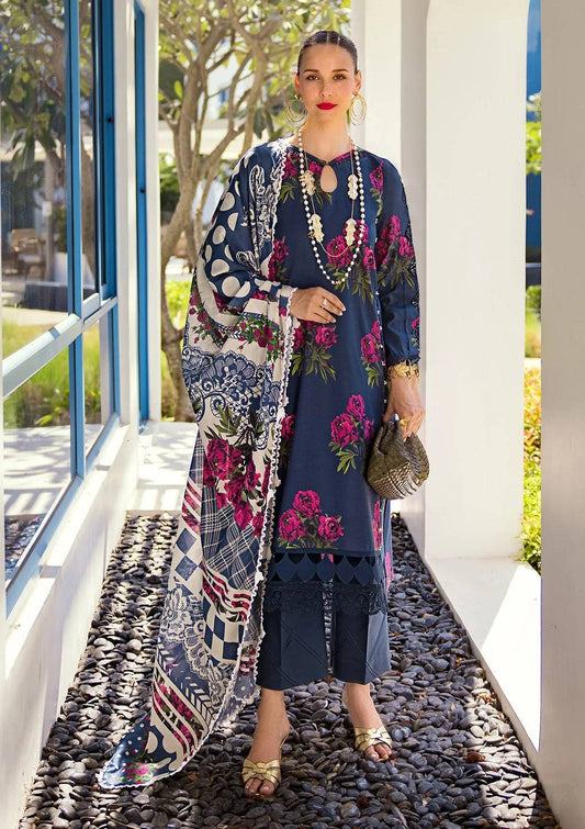 Elaf Premium | Prints Collection 2024 | EOP-03B PATTAYA POISE - Pakistani Designer Dress - by Elaf Premium | Type: Formal - 100% Original at Saira Sultan