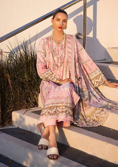 Elaf Premium | Prints Collection 2024 | EOP-04A THAI BLOOM - Pakistani Designer Dress - by Elaf Premium | Type: Formal - 100% Original at Saira Sultan