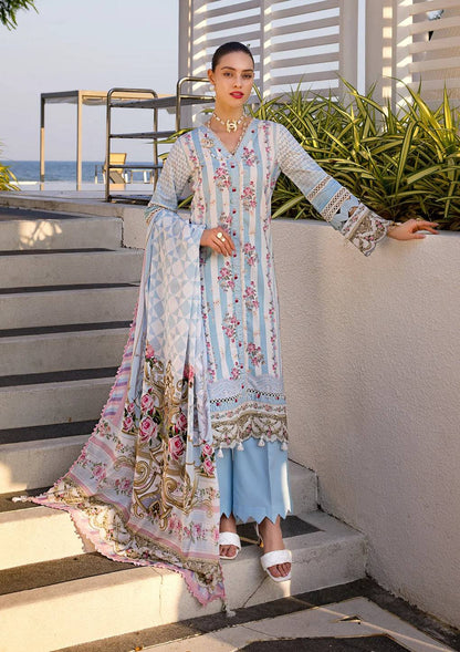 Elaf Premium | Prints Collection 2024 | EOP-04B MARLENE - Pakistani Designer Dress - by Elaf Premium | Type: Formal - 100% Original at Saira Sultan