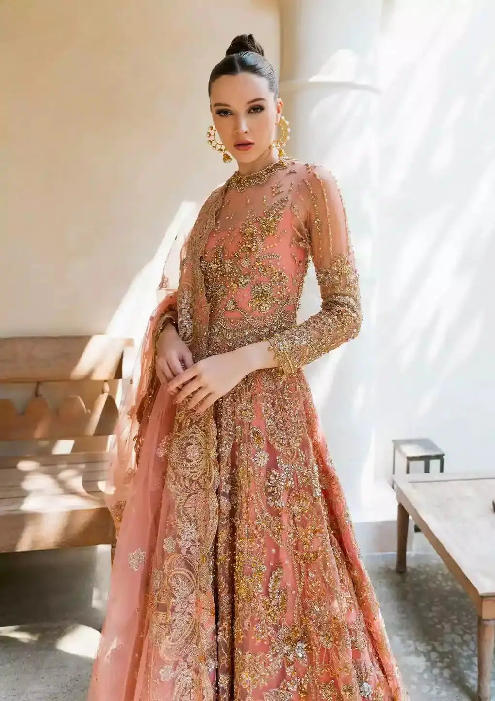 Elaf Premium | Evara Wedding Formals 23 | EEW-03 LAYLA - Pakistani Designer Dress - by Elaf Premium | Type: Bridal - 100% Original at Saira Sultan
