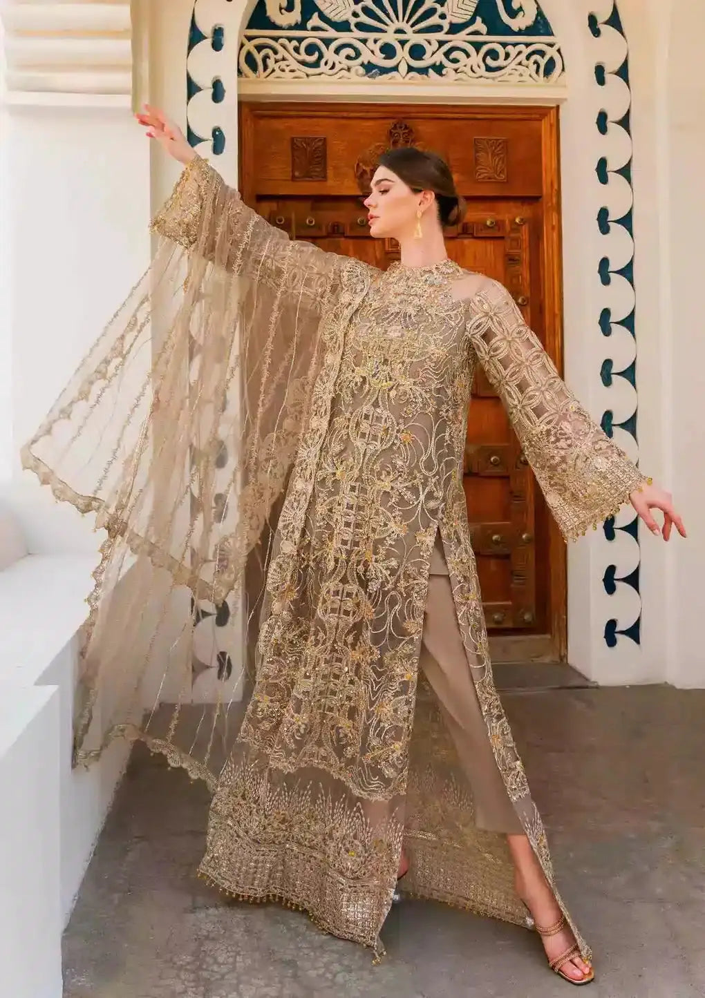 Elaf Premium | Evara Wedding Formals 23 | EEW-02 SOUK - Pakistani Designer Dress - by Elaf Premium | Type: Bridal - 100% Original at Saira Sultan