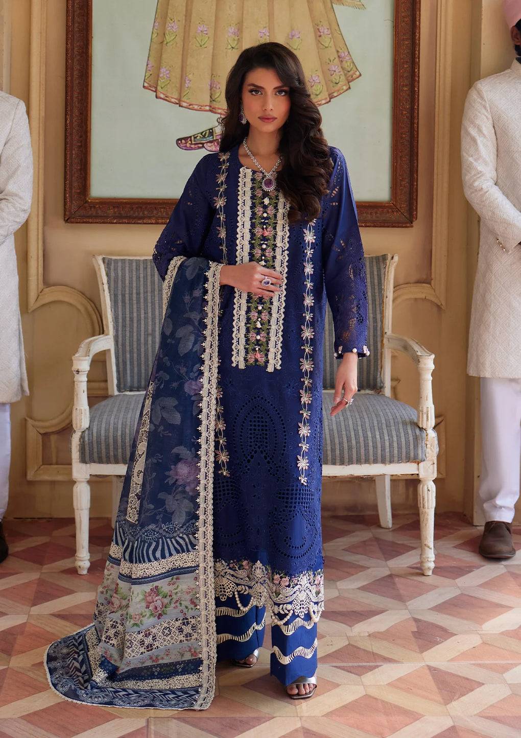 Elaf Premium | Eid Edit 2024 | ELE-10 YALINA - Pakistani Designer Dress - by Elaf Premium | Type: Luxury - 100% Original at Saira Sultan