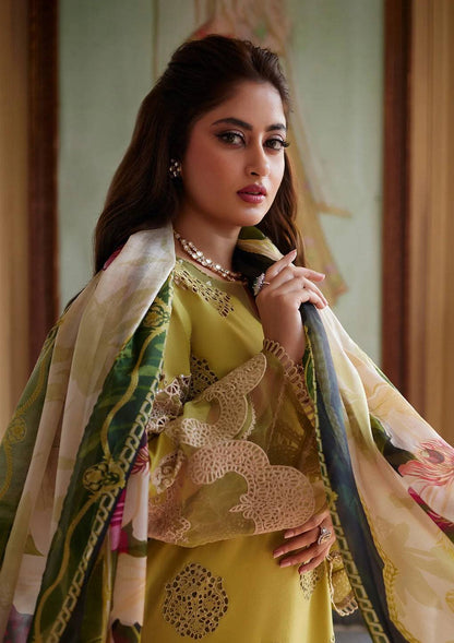 Elaf Premium | Eid Edit 2024 | ELE-05 MEENAH - Pakistani Designer Dress - by Elaf Premium | Type: Luxury - 100% Original at Saira Sultan