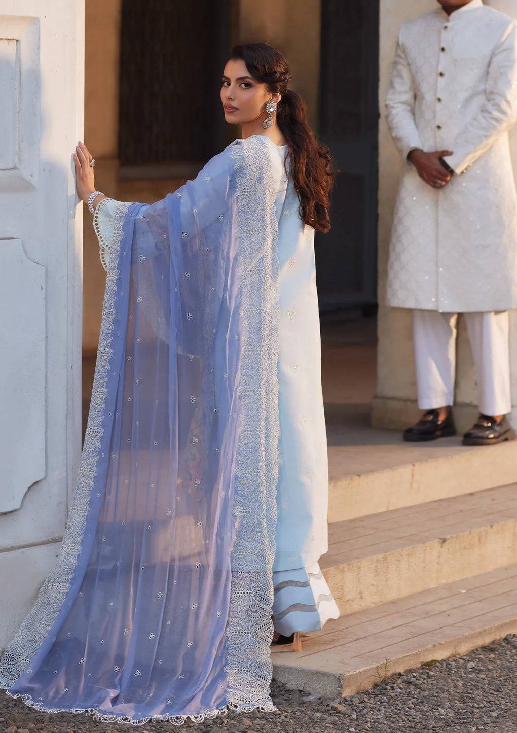 Elaf Premium | Eid Edit 2024 | ELE-08 AMYRA - Pakistani Designer Dress - by Elaf Premium | Type: Luxury - 100% Original at Saira Sultan