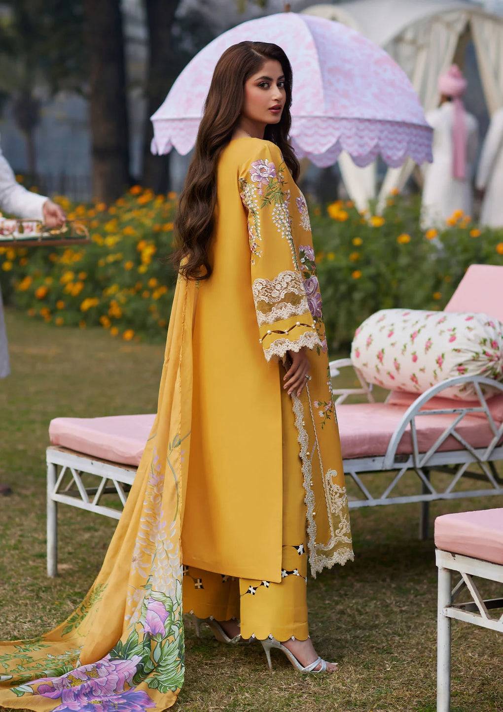 Elaf Premium | Eid Edit 2024 | ELE-12A SONA - Pakistani Designer Dress - by Elaf Premium | Type: Luxury - 100% Original at Saira Sultan