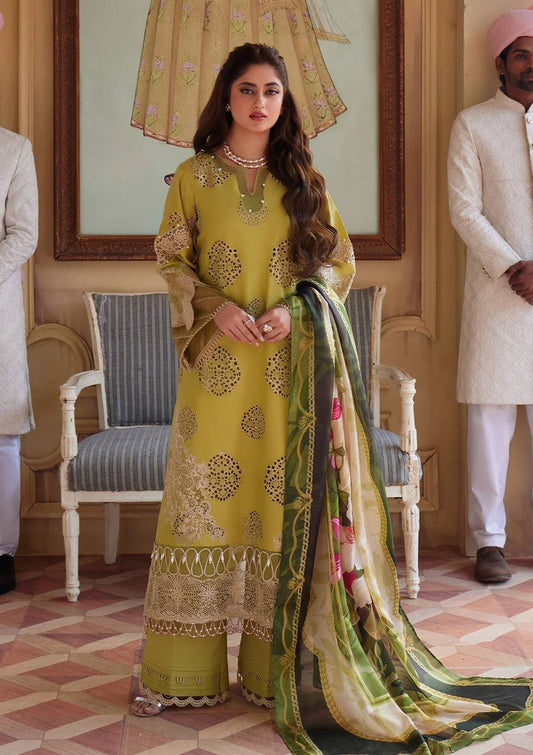 Elaf Premium | Eid Edit 2024 | ELE-05 MEENAH - Pakistani Designer Dress - by Elaf Premium | Type: Luxury - 100% Original at Saira Sultan