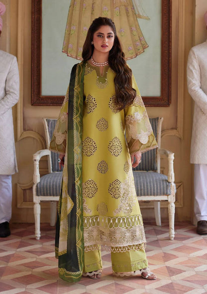 Elaf Premium | Eid Edit 2024 | ELE-05 MEENAH - Pakistani Designer Dress - by Elaf Premium | Type: Luxury - 100% Original at Saira Sultan