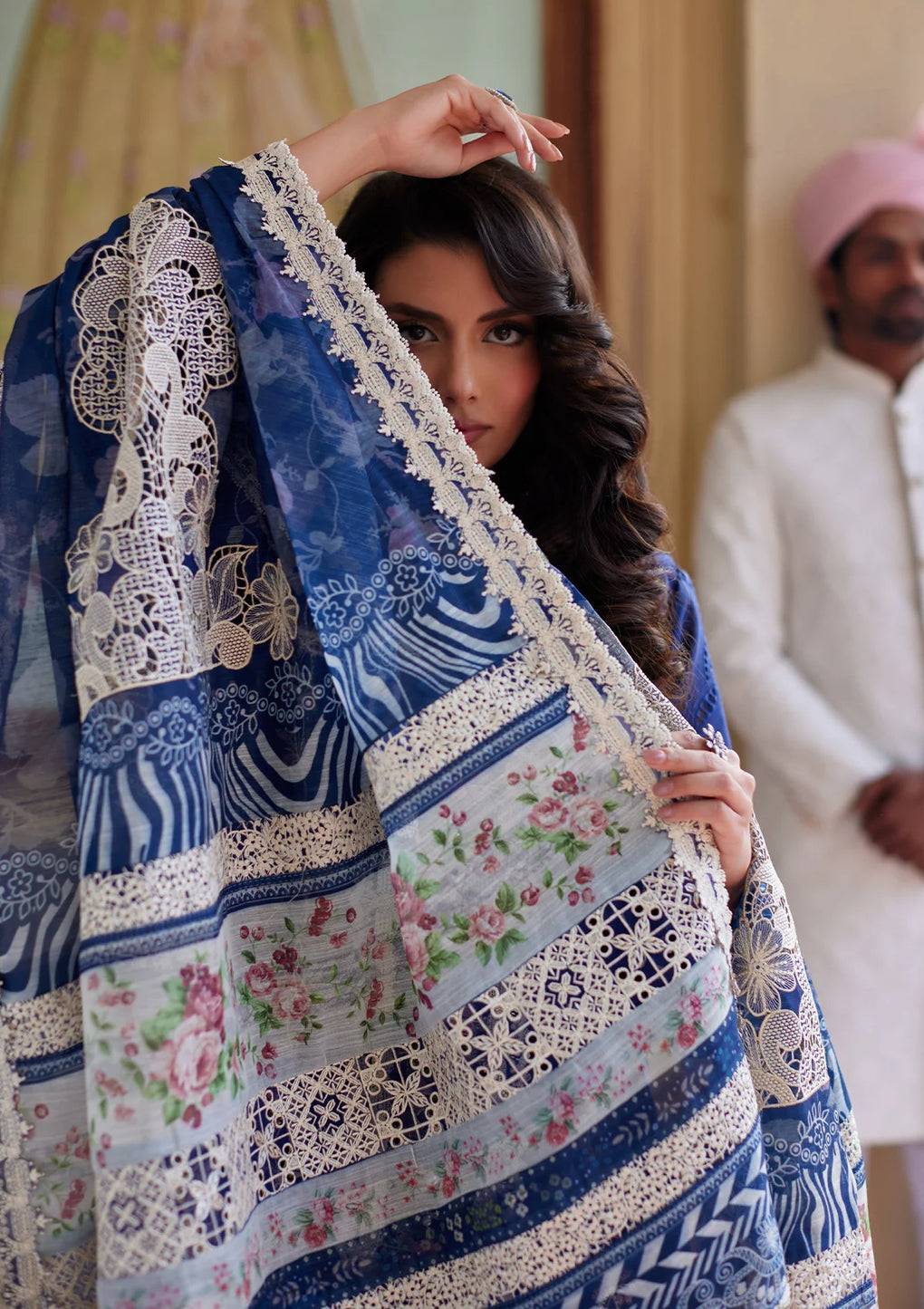 Elaf Premium | Eid Edit 2024 | ELE-10 YALINA - Pakistani Designer Dress - by Elaf Premium | Type: Luxury - 100% Original at Saira Sultan