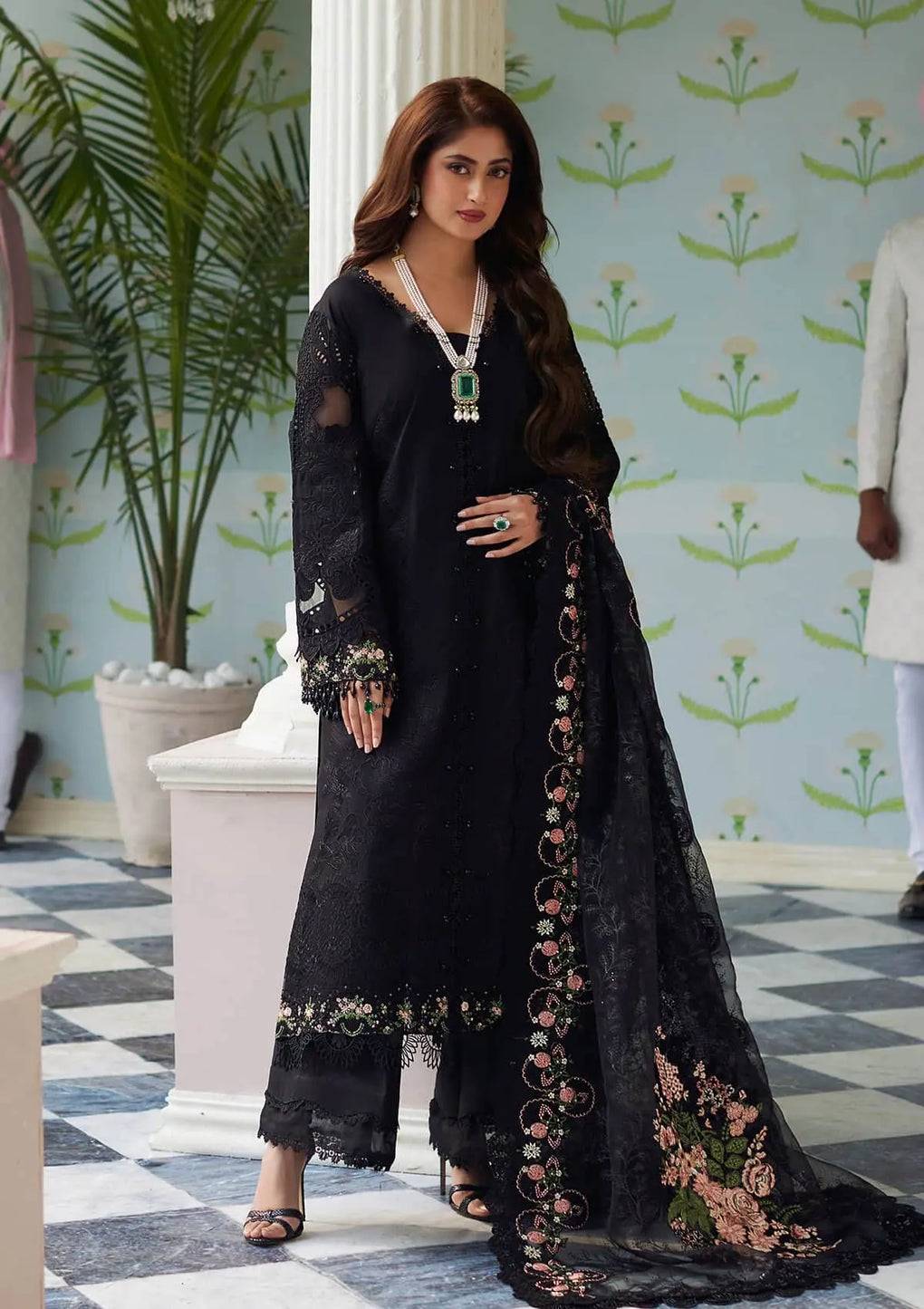 Elaf Premium | Eid Edit 2024 | ELE-01B HAYA - Pakistani Designer Dress - by Elaf Premium | Type: Luxury - 100% Original at Saira Sultan