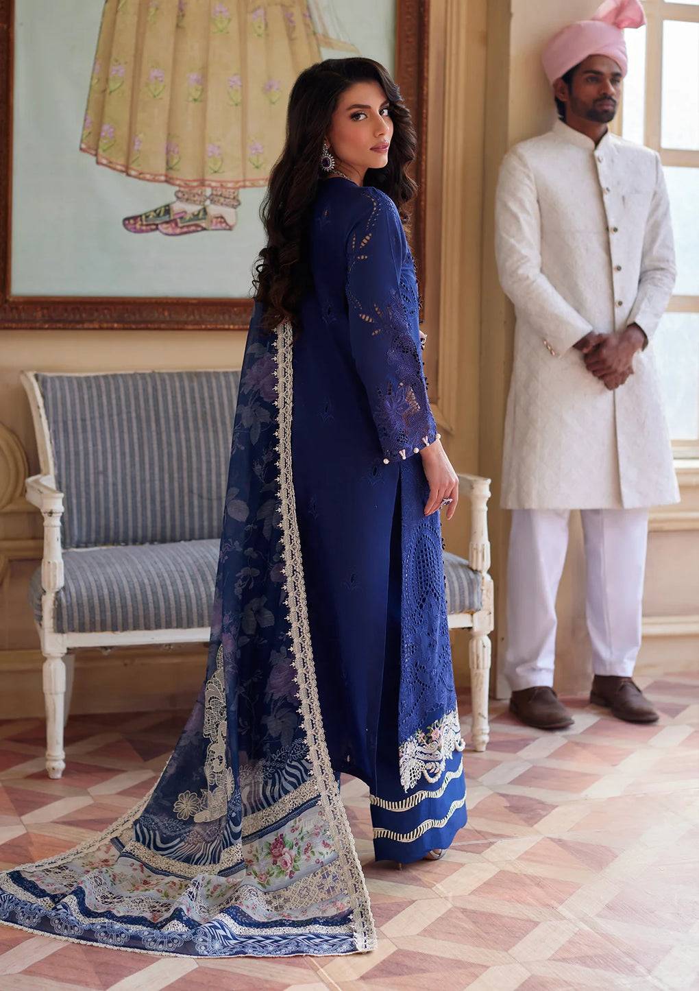 Elaf Premium | Eid Edit 2024 | ELE-10 YALINA - Pakistani Designer Dress - by Elaf Premium | Type: Luxury - 100% Original at Saira Sultan