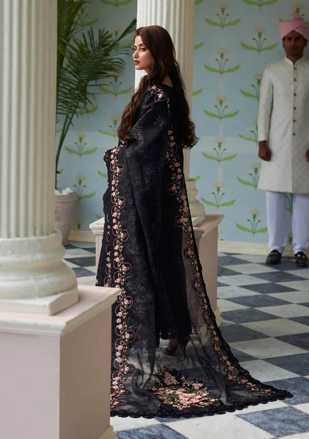 Elaf Premium | Eid Edit 2024 | ELE-01B HAYA - Pakistani Designer Dress - by Elaf Premium | Type: Luxury - 100% Original at Saira Sultan