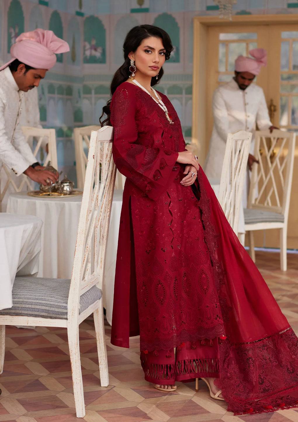 Elaf Premium | Eid Edit 2024 | ELE-06 WAFA - Pakistani Designer Dress - by Elaf Premium | Type: Luxury - 100% Original at Saira Sultan