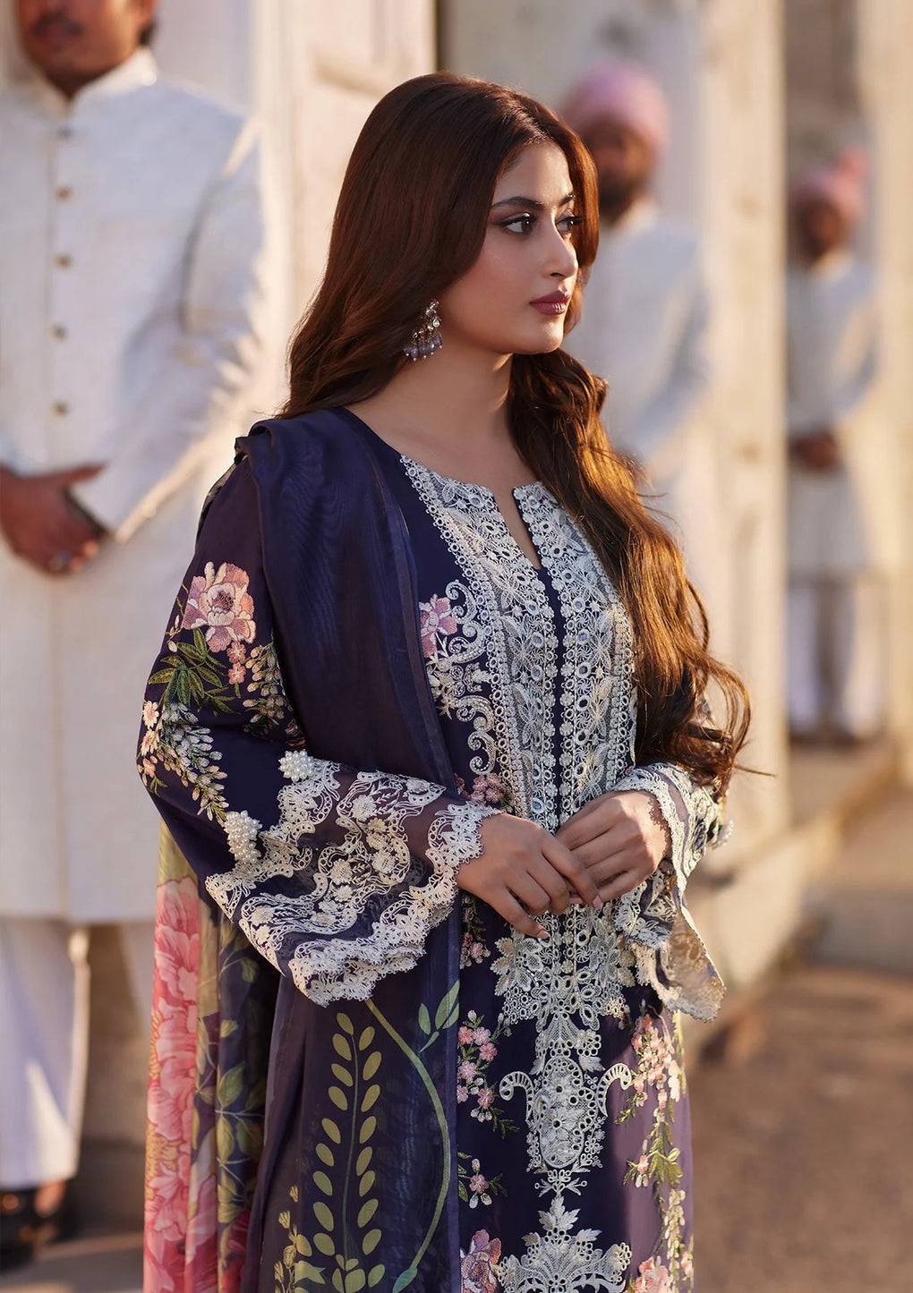 Elaf Premium | Eid Edit 2024 | ELE-12B YAZMIN - Pakistani Designer Dress - by Elaf Premium | Type: Luxury - 100% Original at Saira Sultan