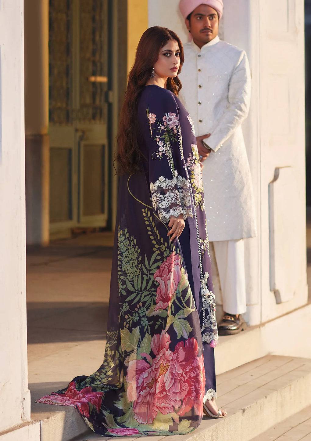 Elaf Premium | Eid Edit 2024 | ELE-12B YAZMIN - Pakistani Designer Dress - by Elaf Premium | Type: Luxury - 100% Original at Saira Sultan