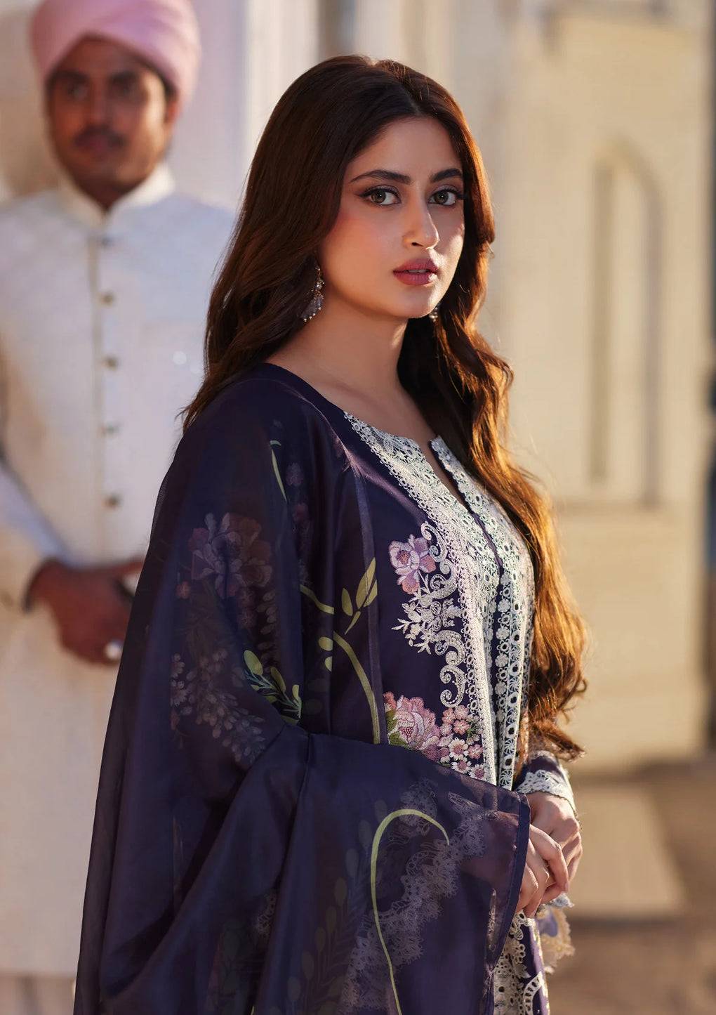 Elaf Premium | Eid Edit 2024 | ELE-12B YAZMIN - Pakistani Designer Dress - by Elaf Premium | Type: Luxury - 100% Original at Saira Sultan